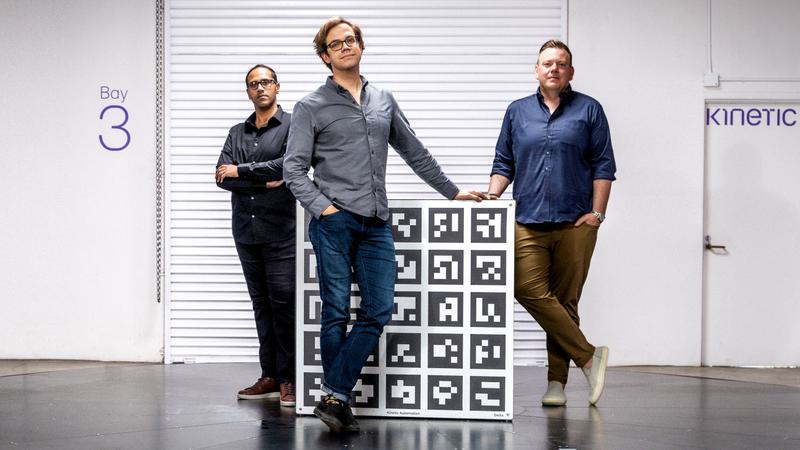 Kinetic founders Nikhil Naikal, Sander Marques, and Christopher Weber